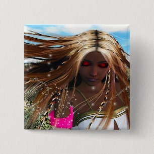 Bóton Quadrado 5.08cm O vento Waker