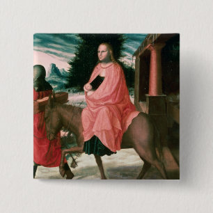 Bóton Quadrado 5.08cm O vôo em Egipto 2