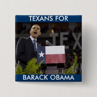 Bóton Quadrado 5.08cm Obama_texas, BARACK OBAMA, TEXANS PARA