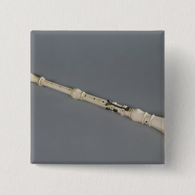 Bóton Quadrado 5.08cm Oboe (Frente)