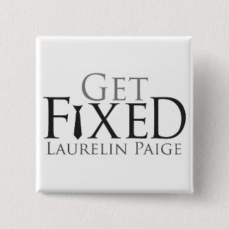 Bóton Quadrado 5.08cm Obtenha botão FIXO