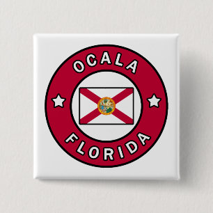Bóton Quadrado 5.08cm Ocala Flórida