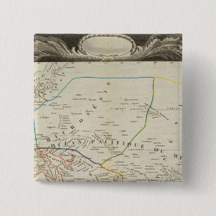 Bóton Quadrado 5.08cm Oceano