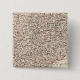 Bóton Quadrado 5.08cm Ohio 9