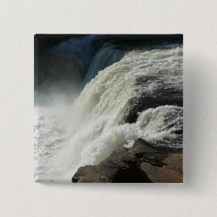 Bóton Quadrado 5.08cm Ohiopyle Falls na Pensilvânia