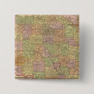 Bóton Quadrado 5.08cm Oklahoma