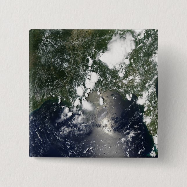 Bóton Quadrado 5.08cm Óleo se espalha no nordeste (Frente)