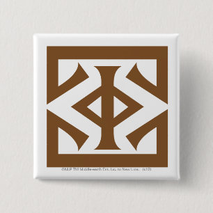 Bóton Quadrado 5.08cm Olho de Sauron