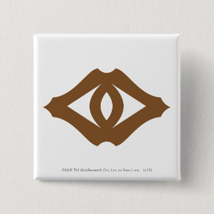Bóton Quadrado 5.08cm Olho de Sauron
