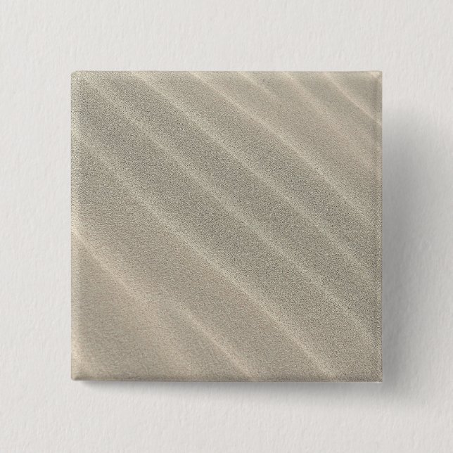 Bóton Quadrado 5.08cm Ondas de areia (Frente)