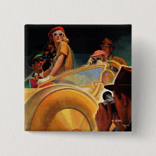 Bóton Quadrado 5.08cm Oportunidade da foto