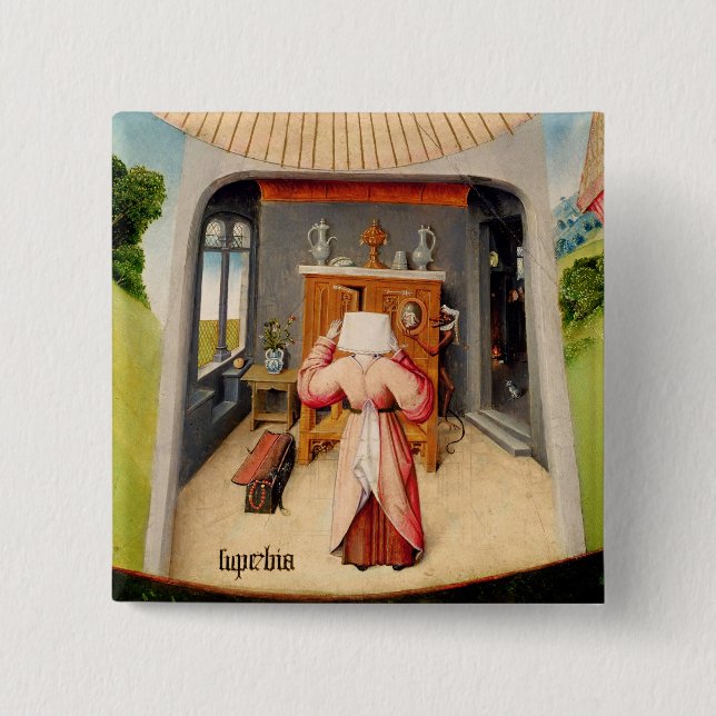 Bóton Quadrado 5.08cm Orgulho (Frente)