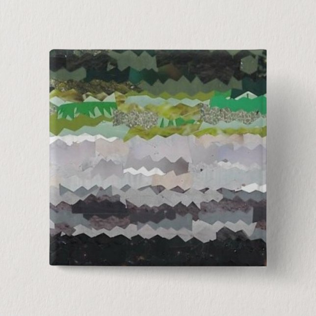 Bóton Quadrado 5.08cm Orgulho Aromântico (Frente)