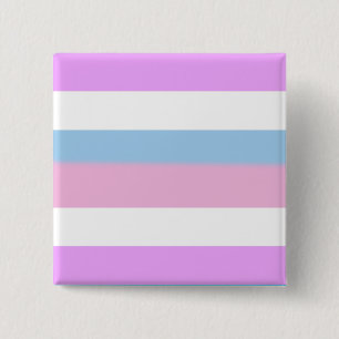 BÓTON QUADRADO 5.08CM ORGULHO DE INTERSEXED