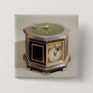 Bóton Quadrado 5.08cm Orrery feito pelo Tompion de Thomas (1639-1713) e