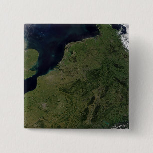 Bóton Quadrado 5.08cm Os baixos países