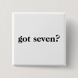 Bóton Quadrado 5.08cm os botões obtiveram sete?