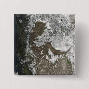 Bóton Quadrado 5.08cm Os Estados Unidos ocidentais