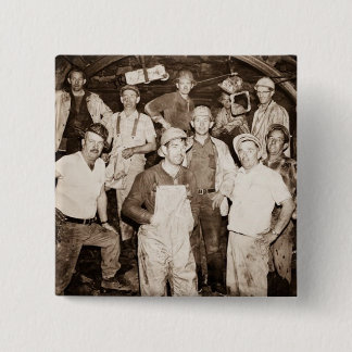 Bóton Quadrado 5.08cm Os mineiros