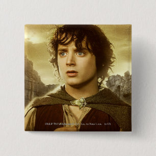 Bóton Quadrado 5.08cm Ouro FRODO™