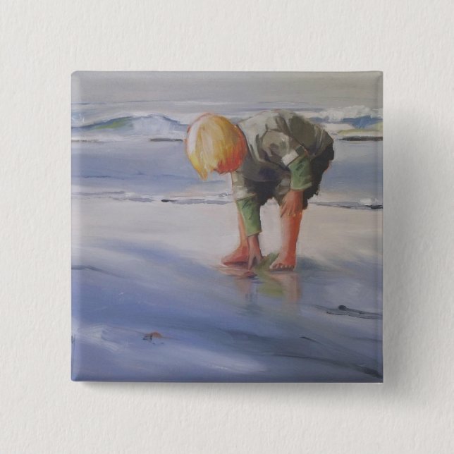 Bóton Quadrado 5.08cm Outra Shell de Excelente (Frente)