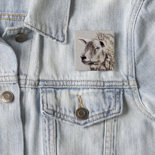 BÓTON QUADRADO 5.08CM OVINO (In Situ)