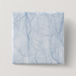 Bóton Quadrado 5.08cm Padrão de Sombra Azul