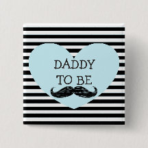 Pai a ser botão listrado preto do quadrado do