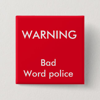 Bóton Quadrado 5.08cm Pai engraçado, novo, miúdos