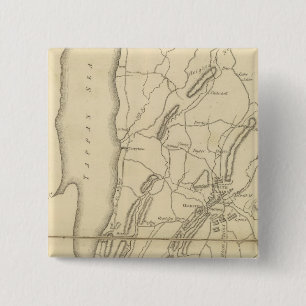 Bóton Quadrado 5.08cm País do Ponto de Sapo ao Rio Croton