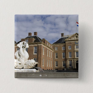 Bóton Quadrado 5.08cm Países Baixos (t.c.p. Holland), Apeldoorn próximo 