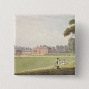 Bóton Quadrado 5.08cm Palácio de Kensington
