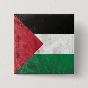 Bóton Quadrado 5.08cm Palestina