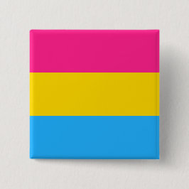 Bóton Quadrado 5.08cm Pansexual Pride (Pan Flag)