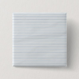 Bóton Quadrado 5.08cm Papel ligado