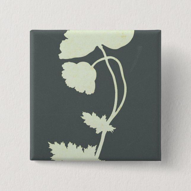 Bóton Quadrado 5.08cm Papoila (Frente)