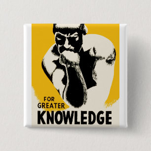 Bóton Quadrado 5.08cm Para um maior conhecimento