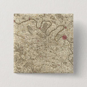 Bóton Quadrado 5.08cm Paris França