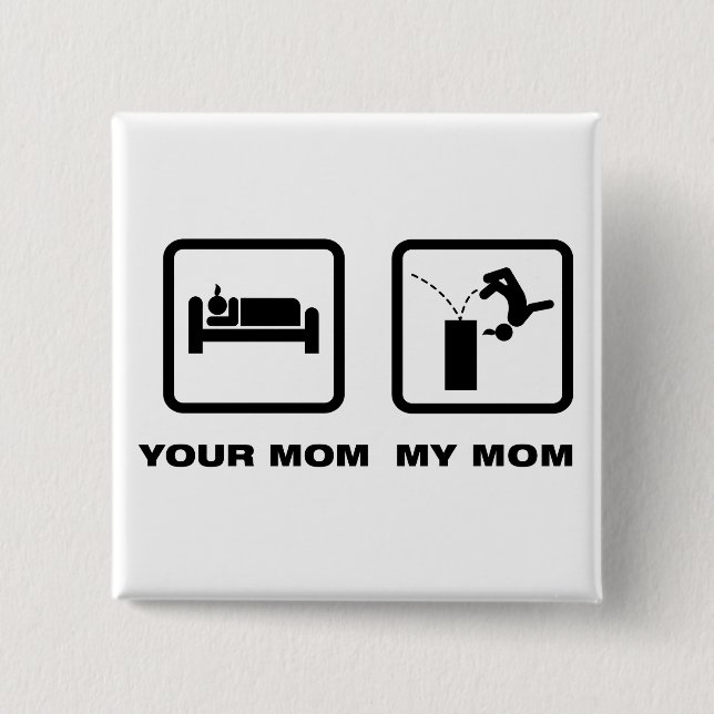 Bóton Quadrado 5.08cm Parkour (Frente)