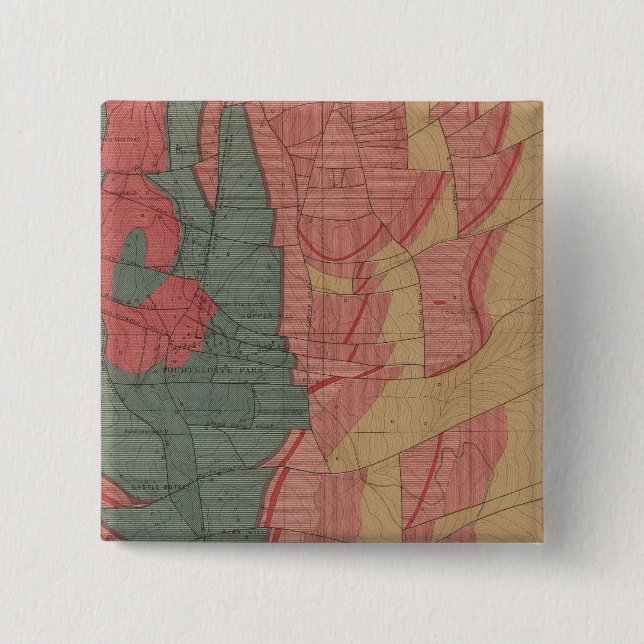 Bóton Quadrado 5.08cm Parque de Tortelotte (Frente)