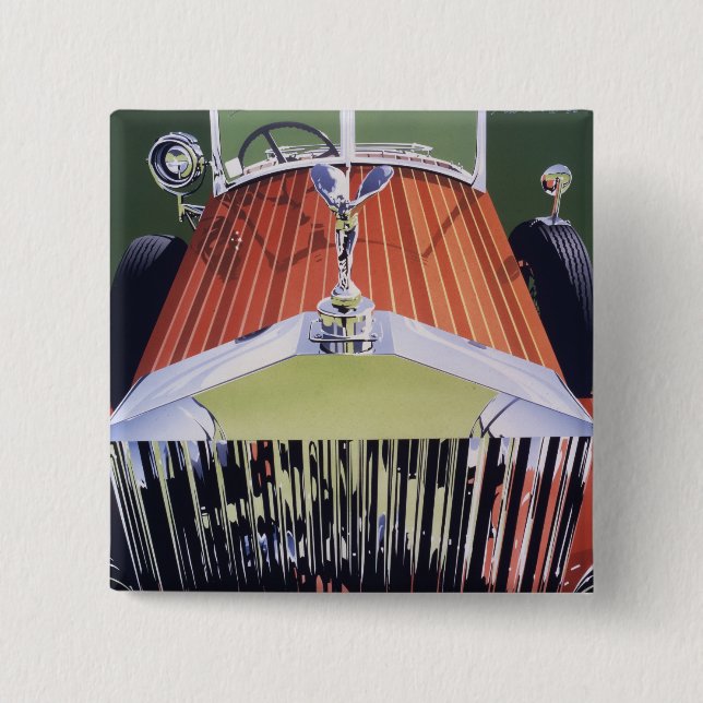 Bóton Quadrado 5.08cm Parte alta (Frente)