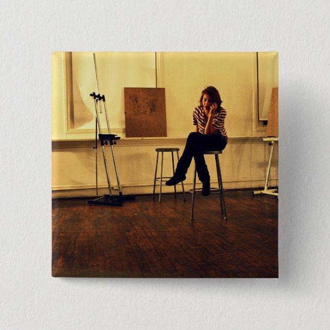 Bóton Quadrado 5.08cm Partes somente tão boas quanto o todo (Frente)