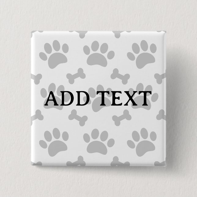 Bóton Quadrado 5.08cm Pás De cinza E Ossos (Frente)
