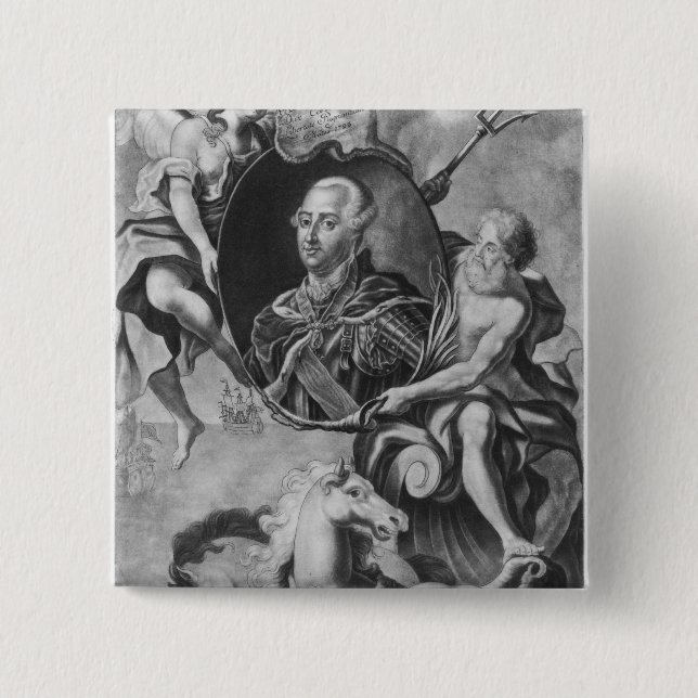 Bóton Quadrado 5.08cm Pascal Paoli (Frente)