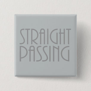 Bóton Quadrado 5.08cm Passagem reta