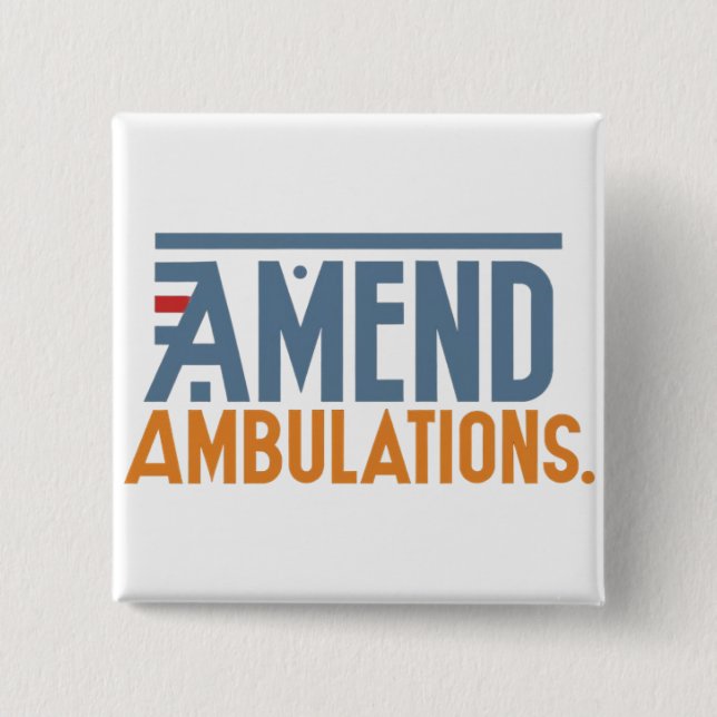 Bóton Quadrado 5.08cm Patchs de design de botão (Frente)