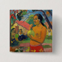 Paul Gauguin - Mulher segurando uma Fruta