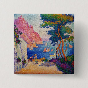 Bóton Quadrado 5.08cm Paul Signac - Capo di Noli