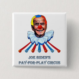 Bóton Quadrado 5.08cm Pay For Play com Joe Biden