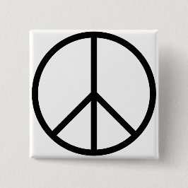 Bóton Quadrado 5.08cm Paz (CND)
